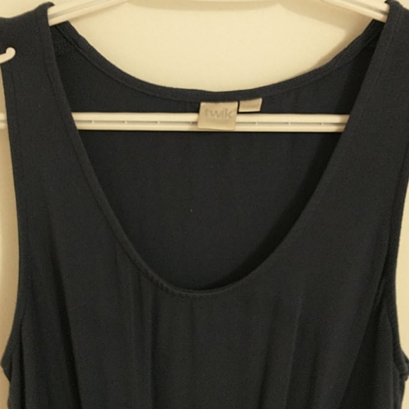 Navy blue tank top - Picture 3 of 3